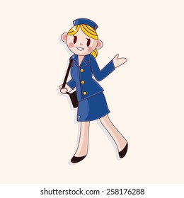 flight attendants theme elements
