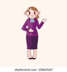 flight attendants theme elements