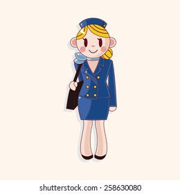 flight attendants theme elements