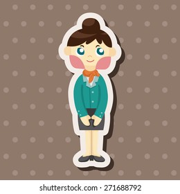 flight attendants theme elements