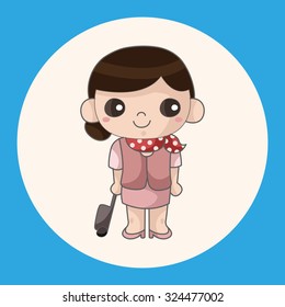 flight attendants theme elements