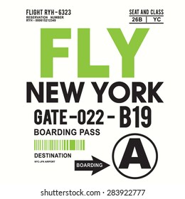 Flight boarding typography, t-shirt graphics, vectors