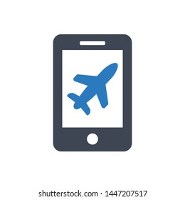 Flight Booking Check In Icon