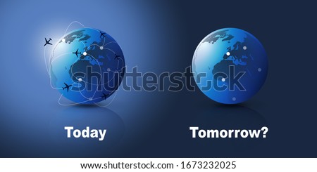 Flight Cancellations All Around the World - Design Concept