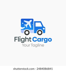 Flight Cargo Logo Vector Template Design. Good for Business, Startup, Agency, and Organization