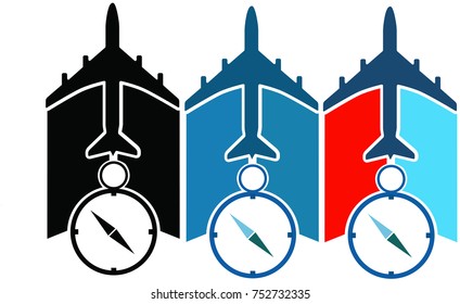 Flight and compass vector 