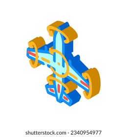 flight control system aeronautical engineer isometric icon vector. flight control system aeronautical engineer sign. isolated symbol illustration