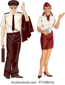 Flight form stewardess