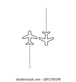 flight line icon - Collection of high quality black style vector icons