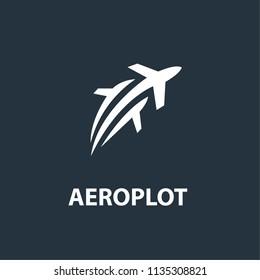 flight plane travel and tour logo