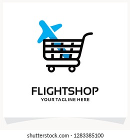 Flight Shop Logo Design Template Inspirations