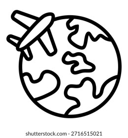 Colección de icono de Vector simple de vuelo