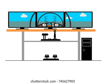 Flight Simulator Vector