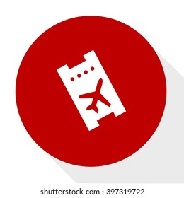 flight ticket icon