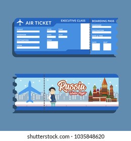 Flight Ticket Russia Winter Flight