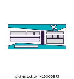 flight ticket symbol
