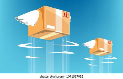 A flight transportation is the fast service to send product 