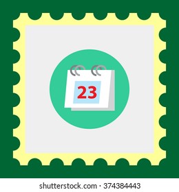 Flip calendar icon
