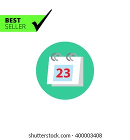 Flip calendar icon
