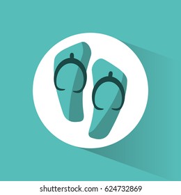 flip flop beach accesory