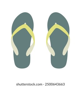 Flip Flop Design. Flip Flop Illustration. Flip Flop Vector. Flip Flop Vector in Simple Design