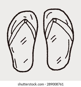 Flip flop doodle