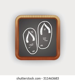 Flip flop doodle