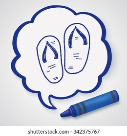 Flip flop doodle