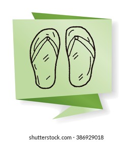 Flip flop doodle