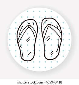 Flip flop doodle