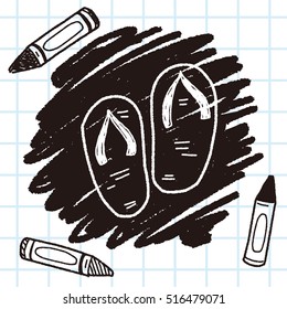Flip flop doodle