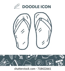 Flip flop doodle