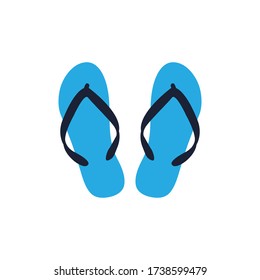 Flip flop graphic design template vector isolated illustration