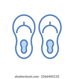 Flip Flop icon. Summer icon design. vector graphic