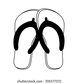 flip flop sandals icon image