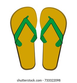 flip flop sandals icon image 