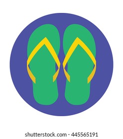 Flip Flop Vector Icon