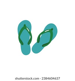 flip flop vector type icon