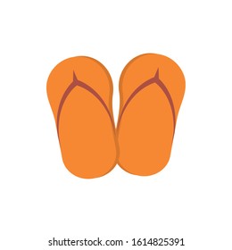flip flops accessory australia icon on white background vector illustration