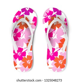 flip flops design illustration