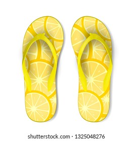 flip flops design illustration