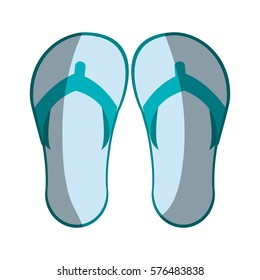 Flip Flops Icon Stock Vector (Royalty Free) 576483838 | Shutterstock