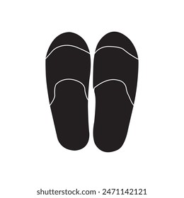 flip flops icon design vector illustration template