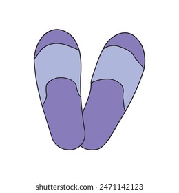 flip flops icon design vector illustration template