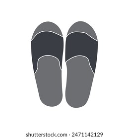 flip flops icon design vector illustration template