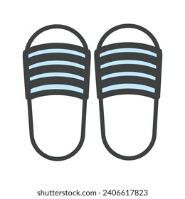 Icono Flip flops de la colección de verano