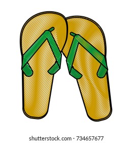Flip flops sandals