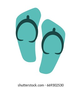 flip flops sandals icon image 