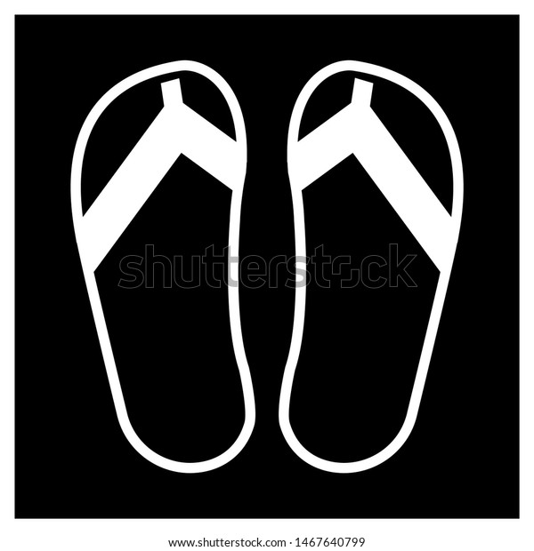 flat black flip flop sandals