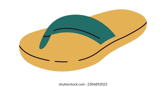 Flip Flops Sandals Vector Illustration